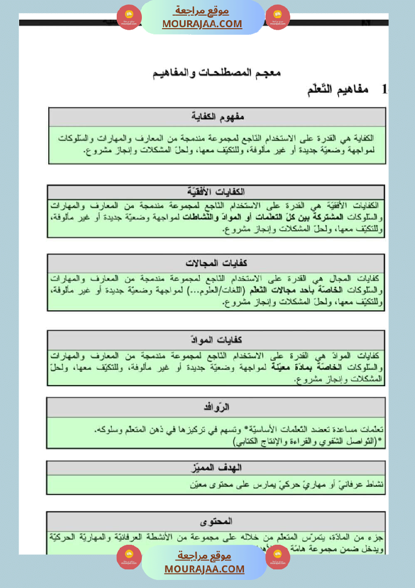 معجم المصطلاحات و المفاهيم